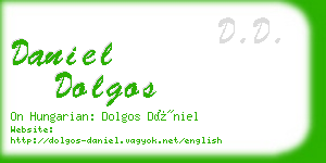 daniel dolgos business card